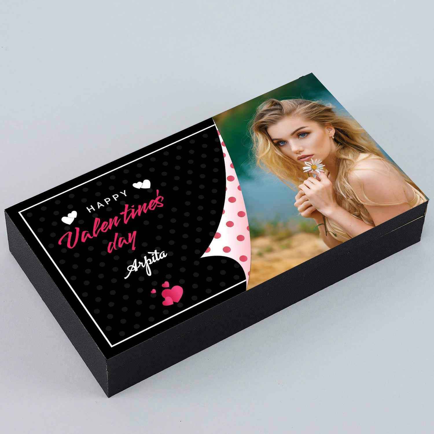 Valentine's Day Special Personalised Chocolate Gift Box - Choco Manual ART