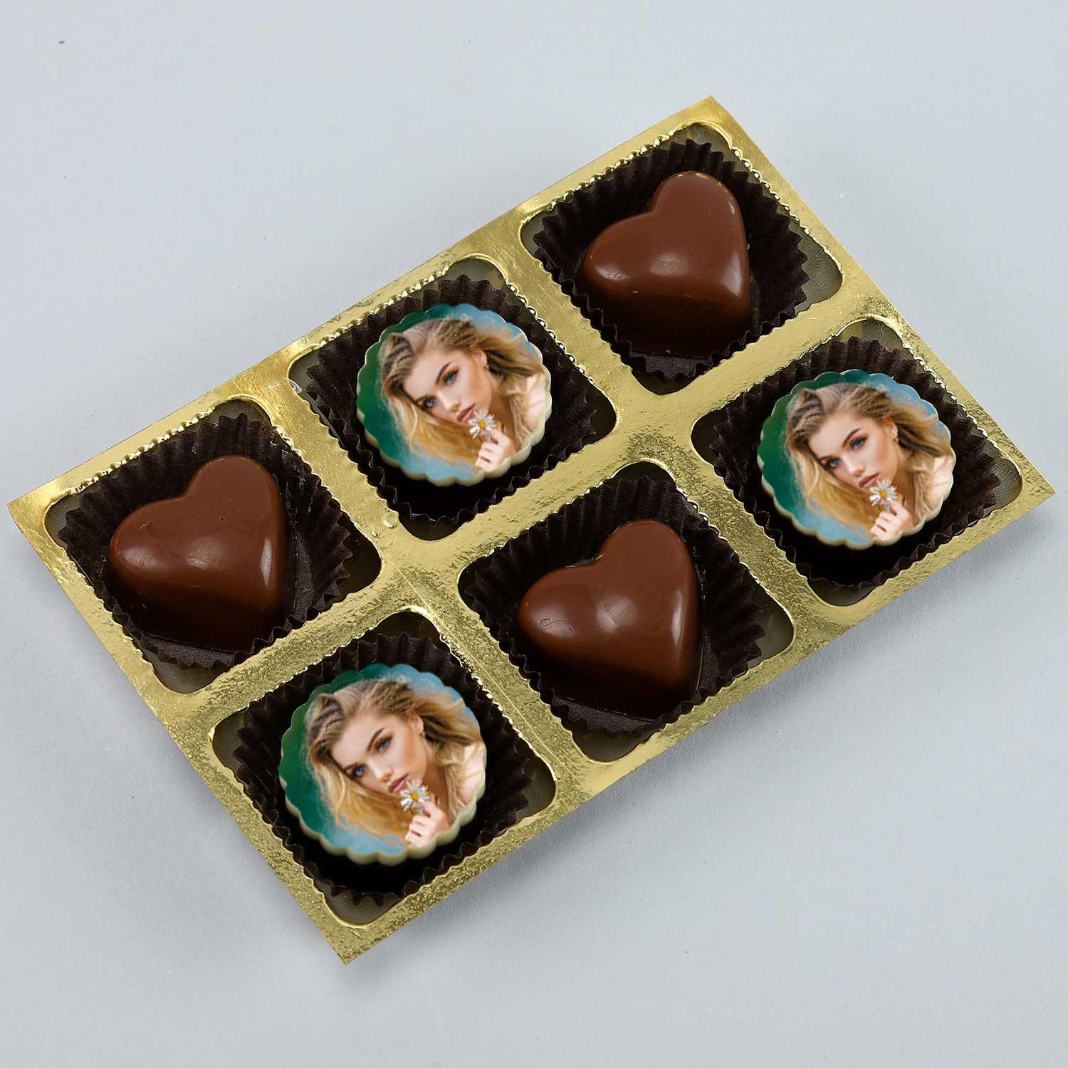 Valentine's Day Special Personalised Chocolate Gift Box - Choco Manual ART