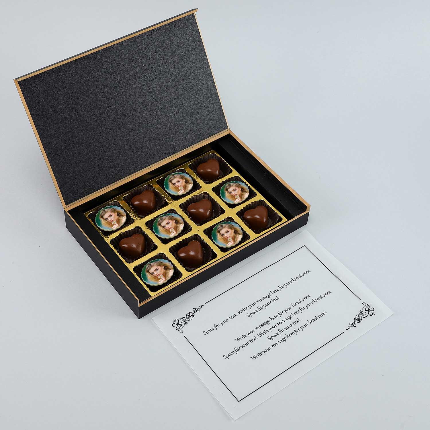 Valentine's Day Special Personalised Chocolate Gift Box - Choco Manual ART