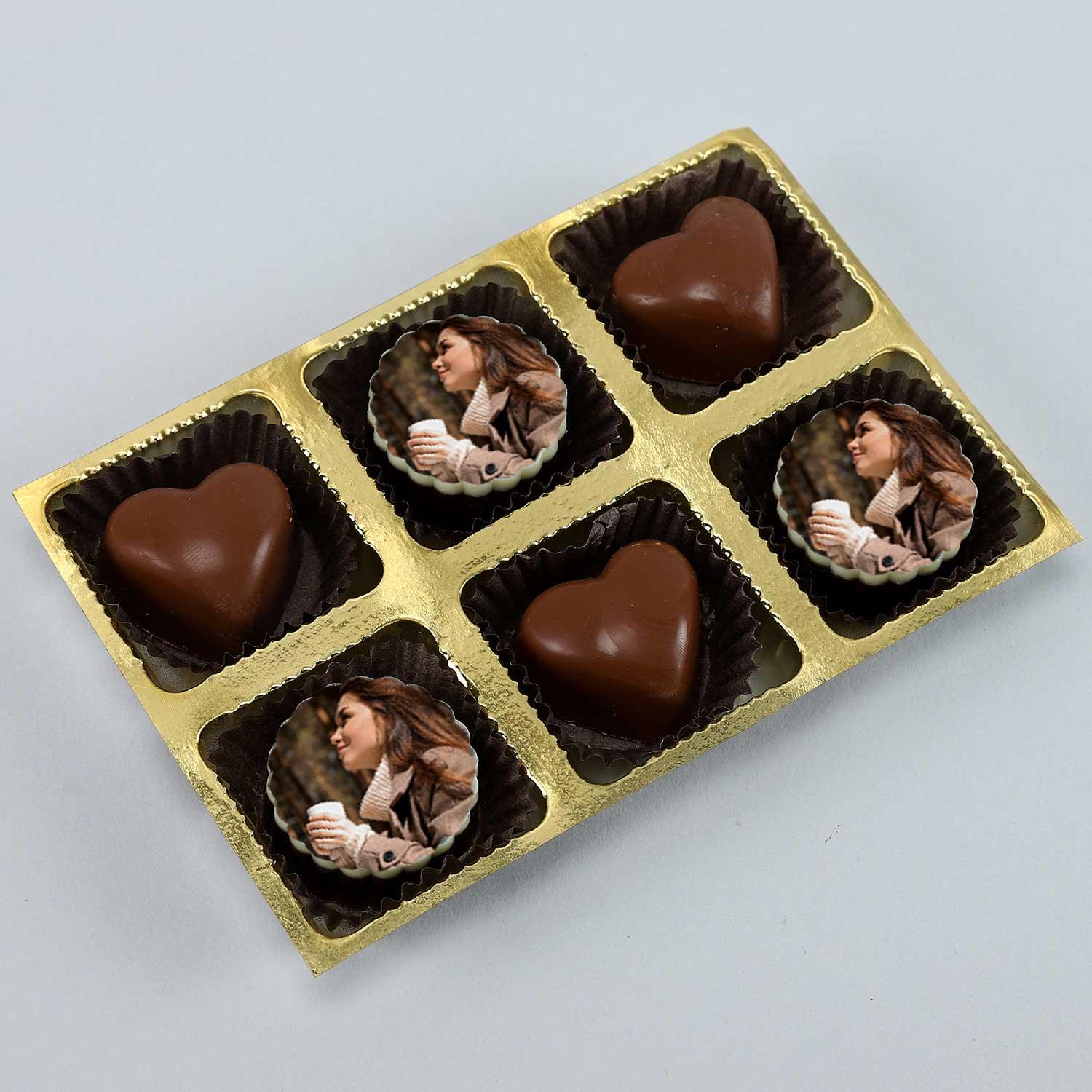Valentine's Day Theme Personalised Chocolate Box - Choco Manual ART