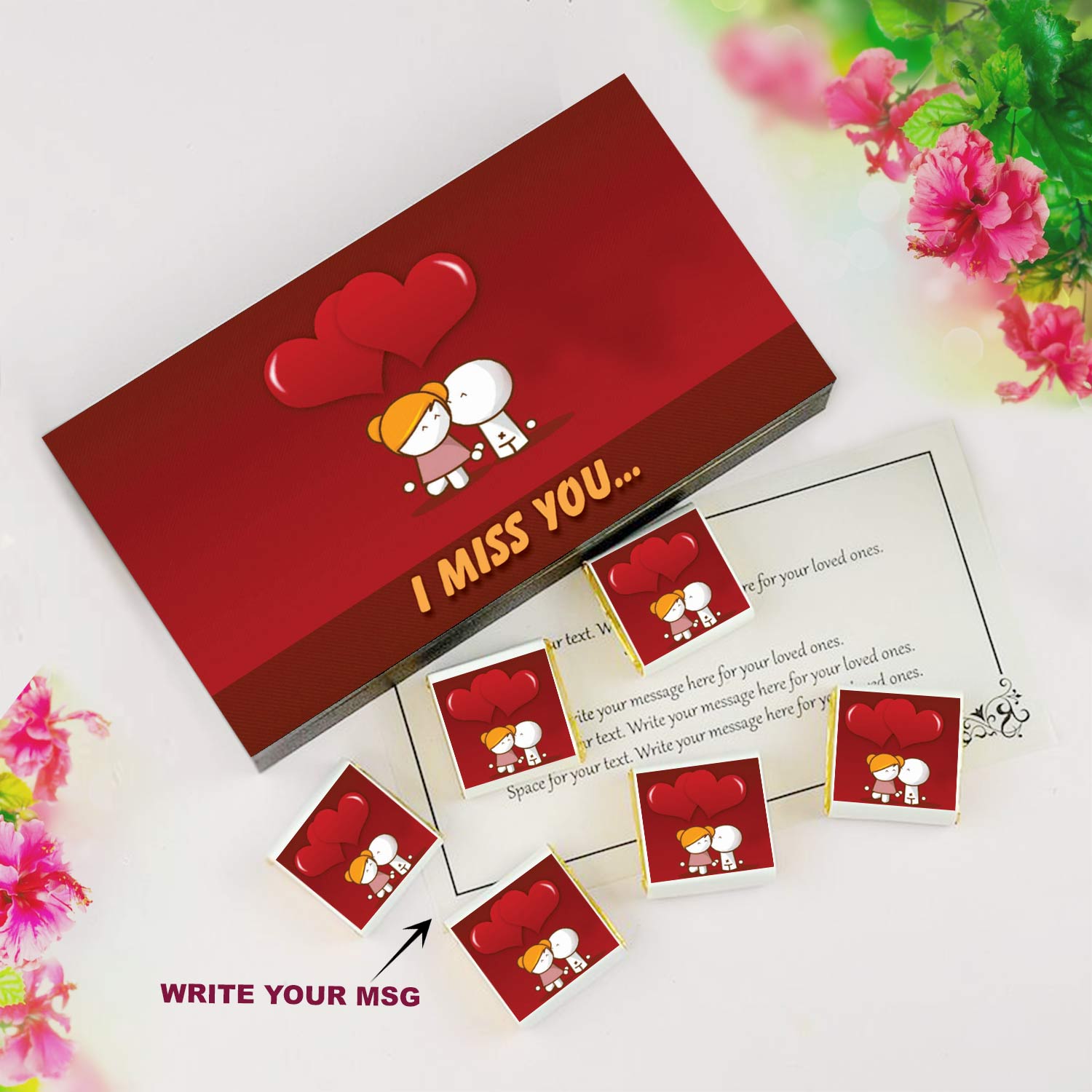                     I Miss You Chocolate Gift. Miss To Mrs Gift Ideas. Miss You Chocolates To Gift For Boyfriend. Miss You Chocolate Gifts. Miss You Very Hardly Chocolate Gift. Best Wishes Chocolate Day. Best Wishes Chocolate Bar.you And Me Chocolate Gift Box From Choco Manualart. Best Wishes Chocolate. Chocolate Day Wishes For Best Friend. Food Wishes Best Chocolate.you And Me Chocolate Gift Box. Best Chocolate Day Wishes For Girlfriend.you And Me Chocolate Gift Box Online