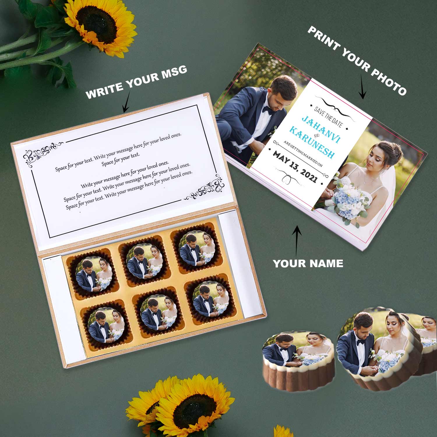 Wedding Invitation and Return Gifts