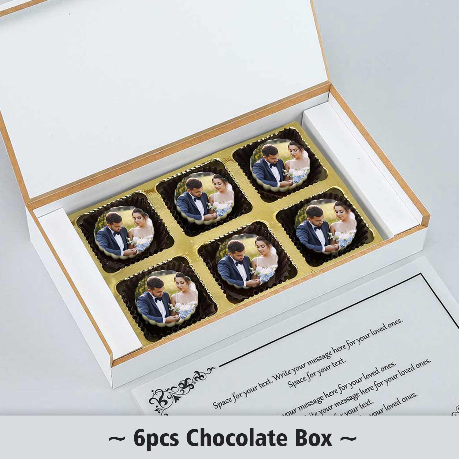 Love Theme Personalised Valentine's Chocolate Box