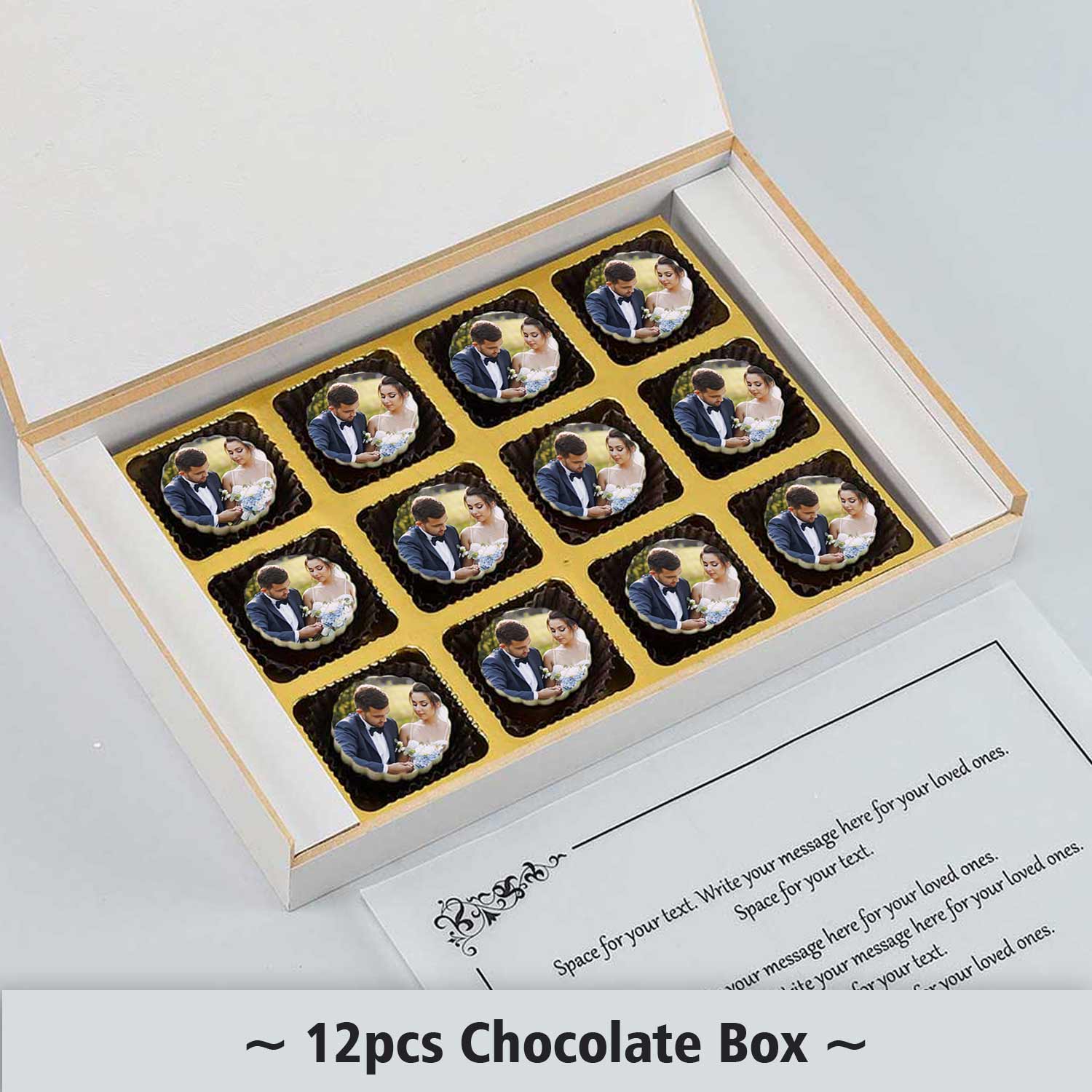 Wedding chocolate box