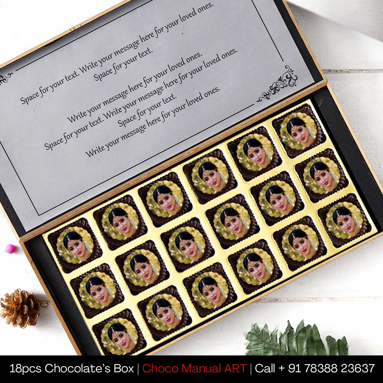 Buy Personalised Chocolate Box Online for SORRY