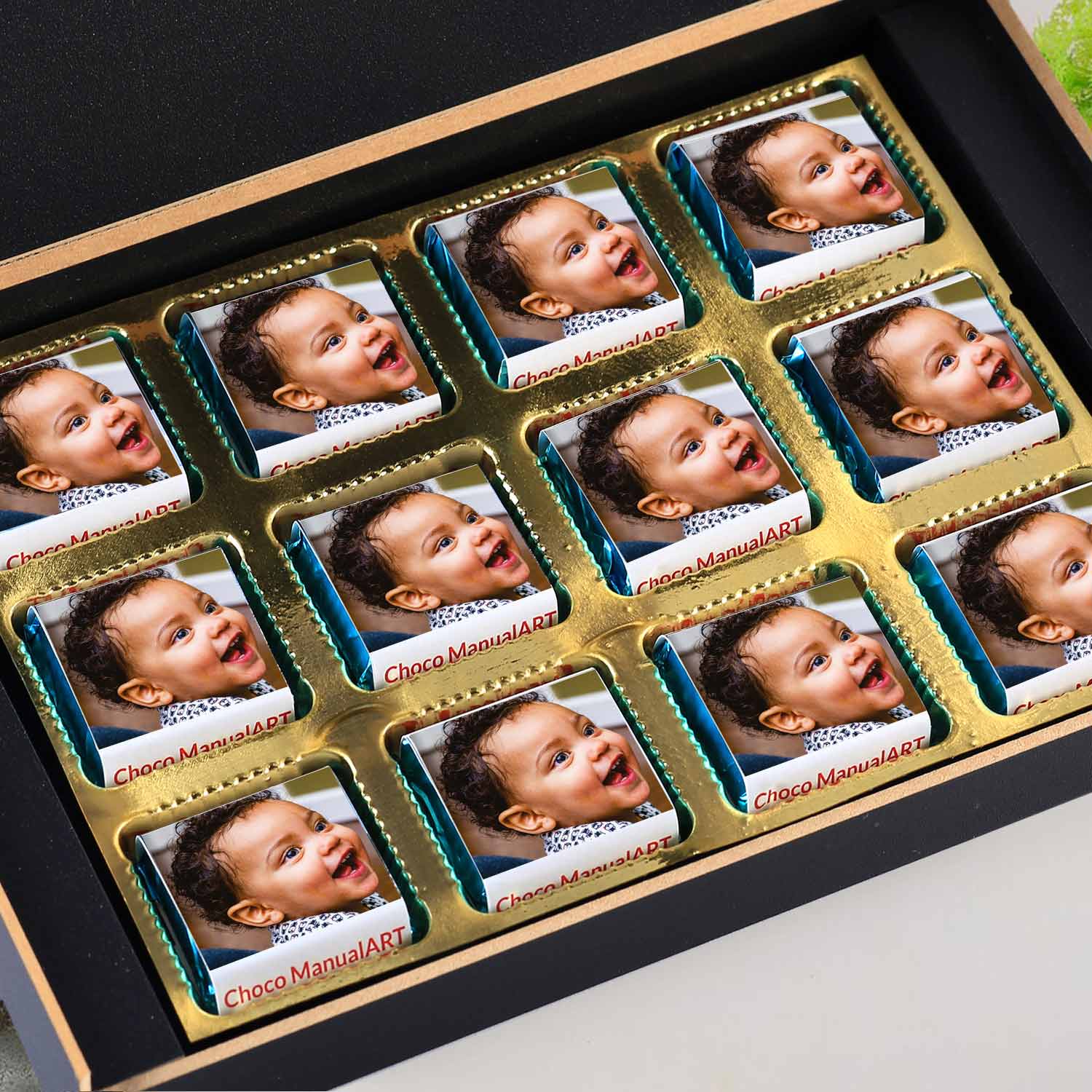 Beautiful Personalised Box Customised elegant wooden gift boxes personalized with your name and photo