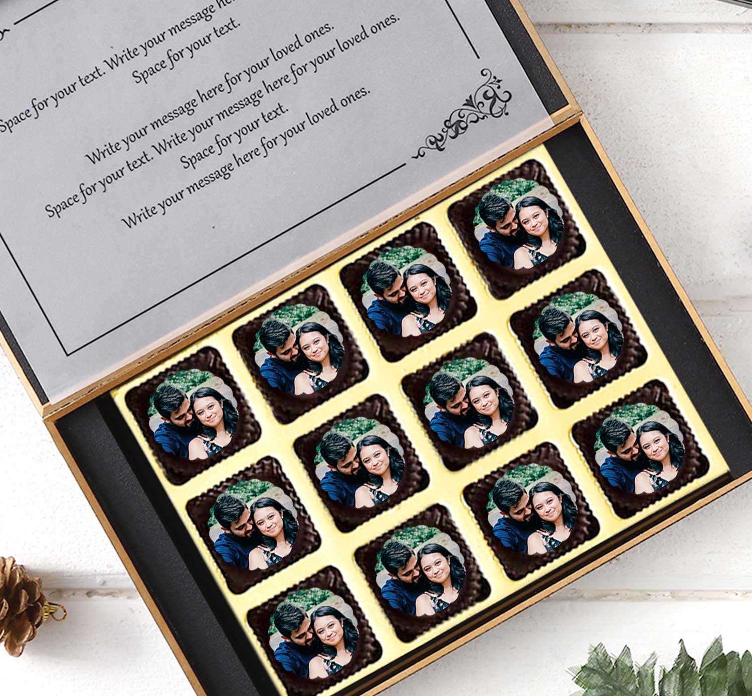 Make your anniversary happiest with customised chocolates
