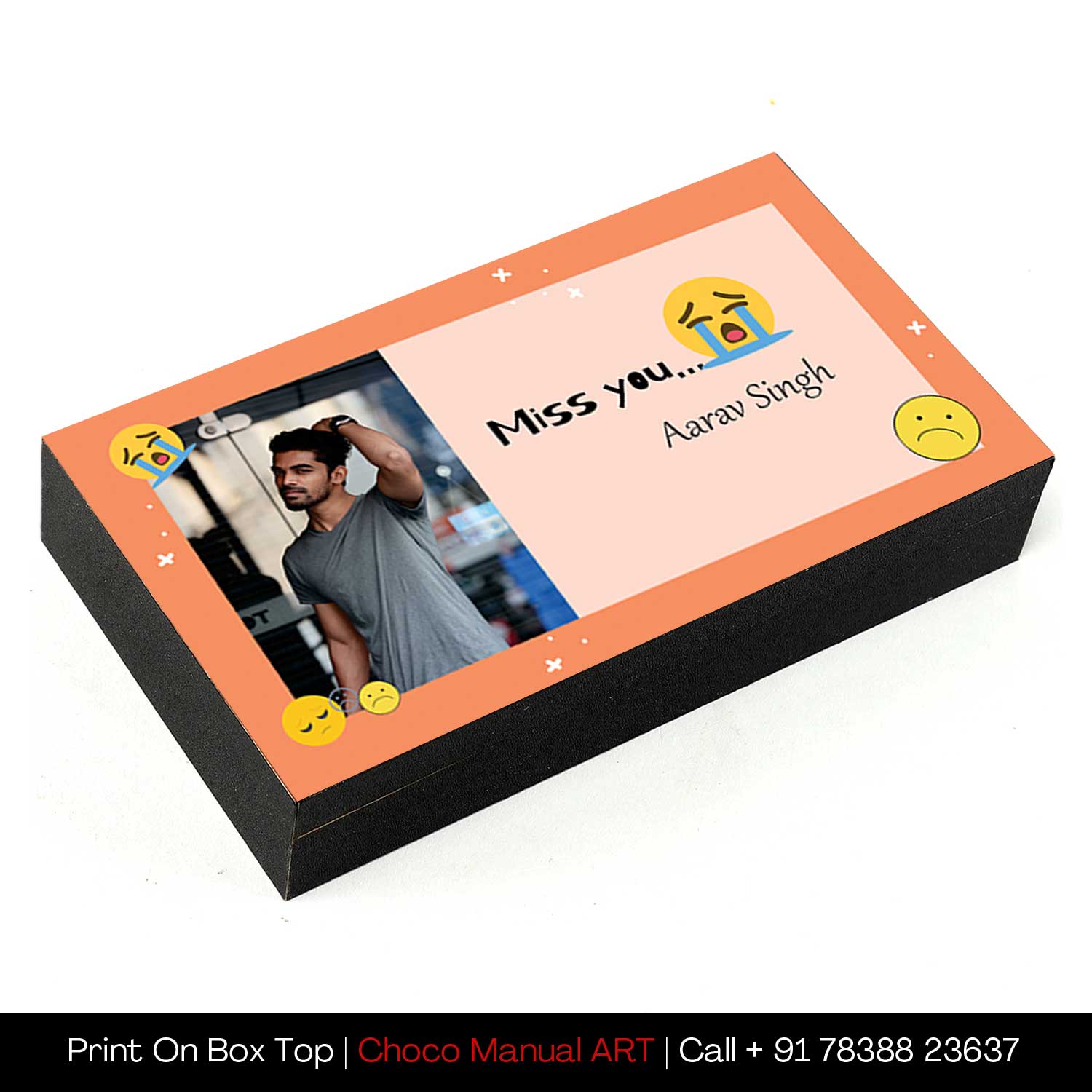 Buy Personalised Chocolate Box Online for Miss You Gifts