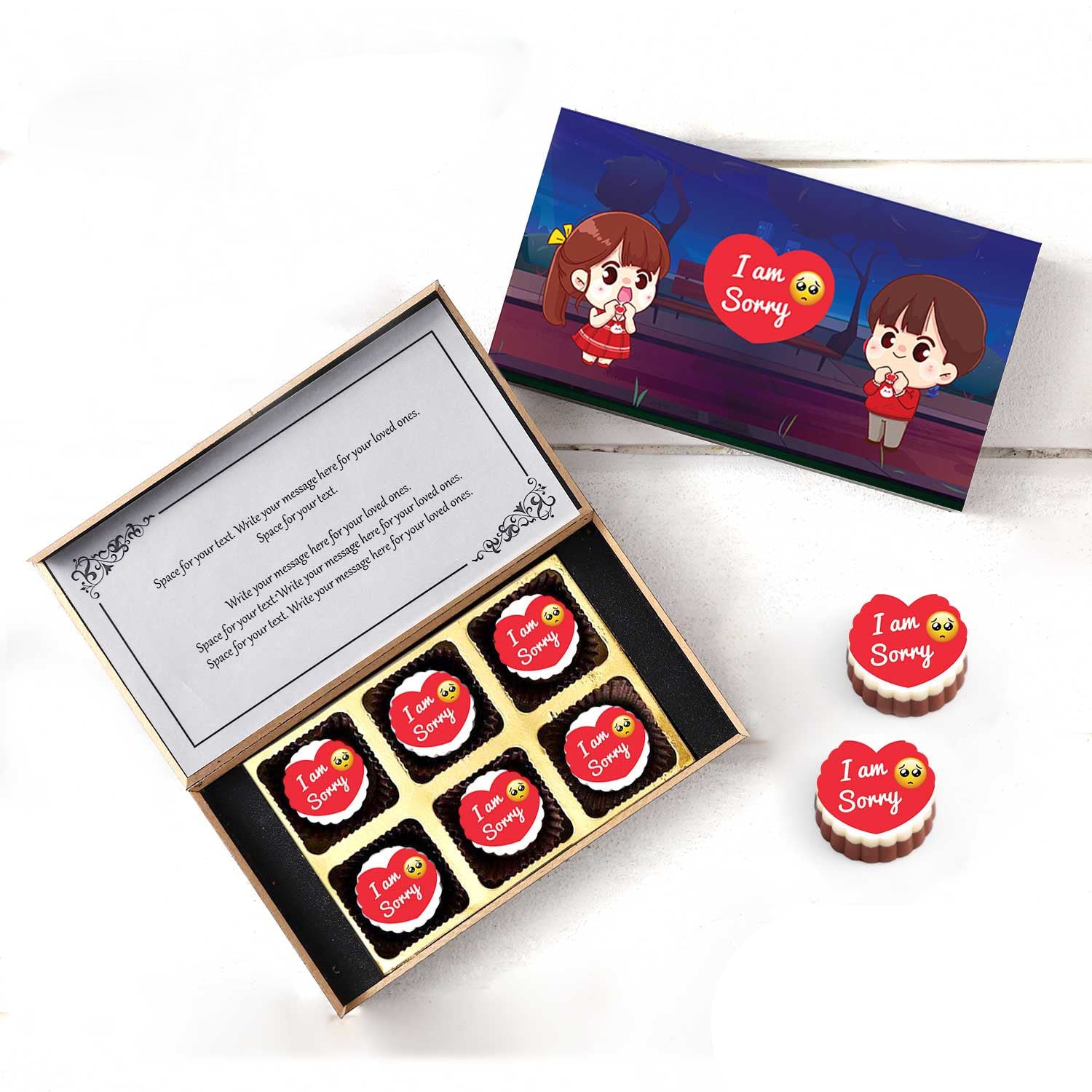 Sorry Chocolate Gifts - Choco ManualART