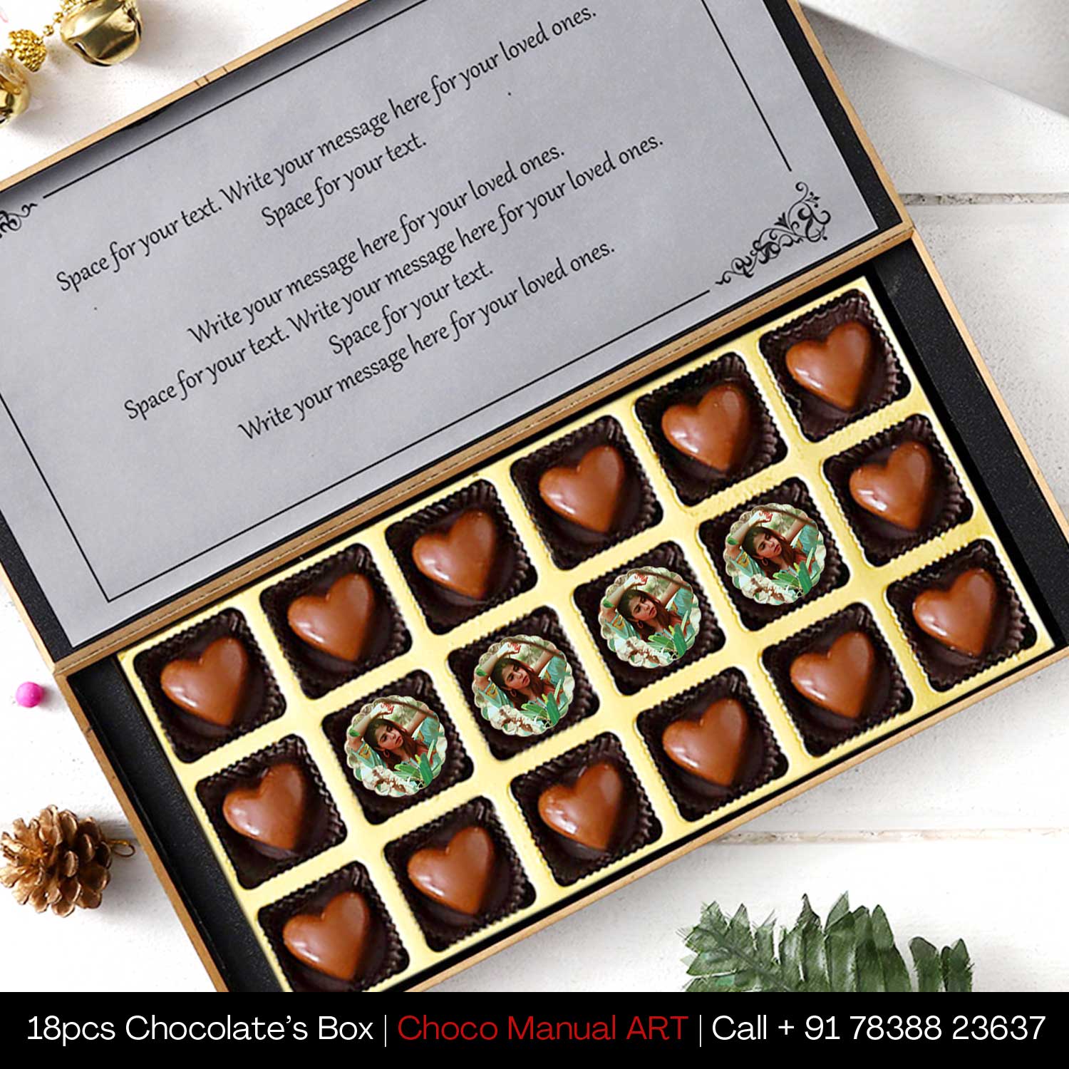 Teddy Day Heart Shape chocolates Special gift
