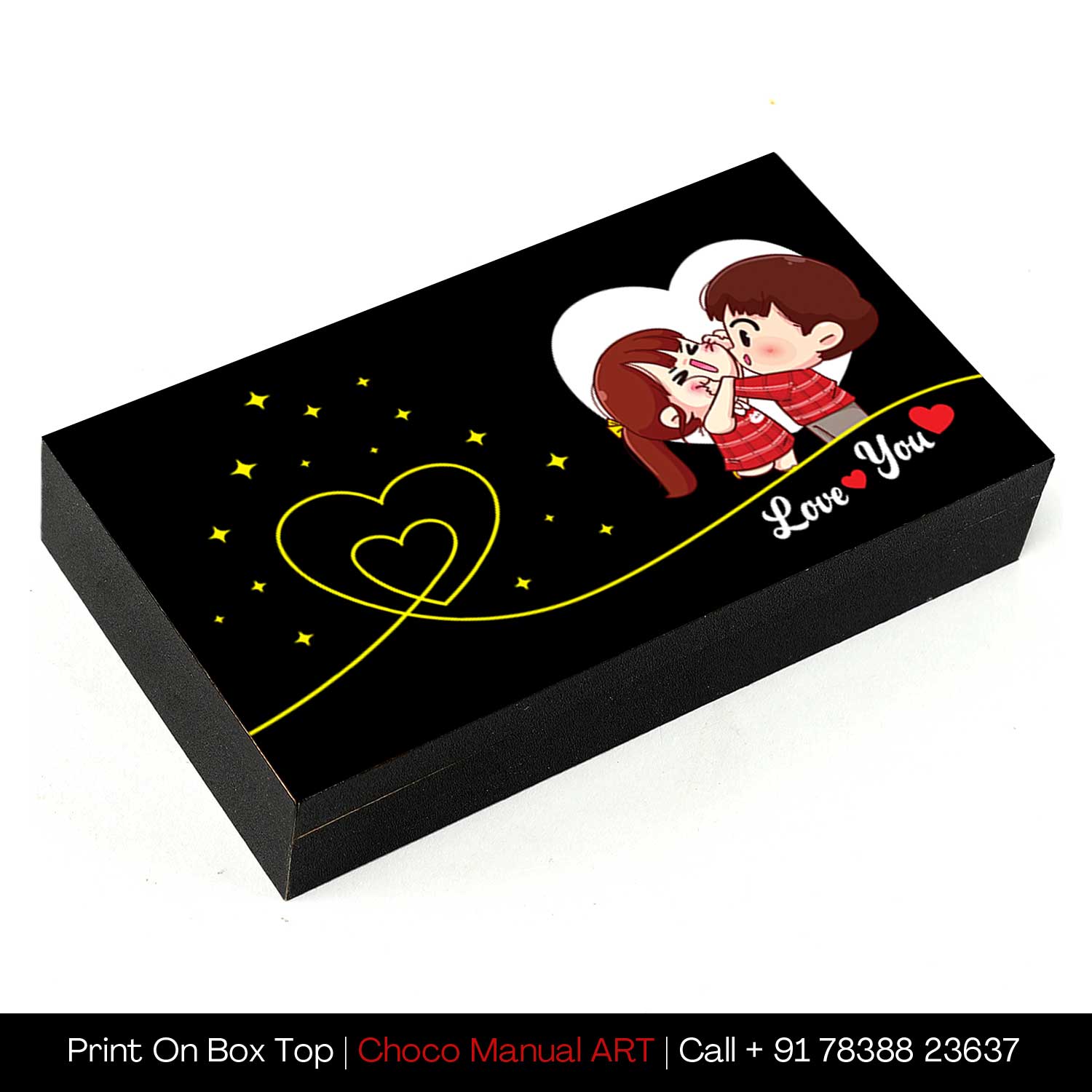 Send I Love You Chocolates Gift Box Online - Choco ManualART