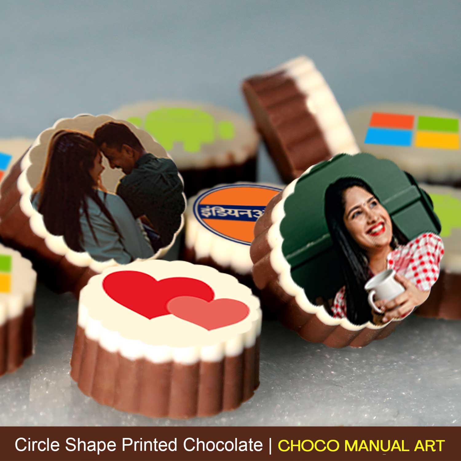  Printed Chocolate with photo