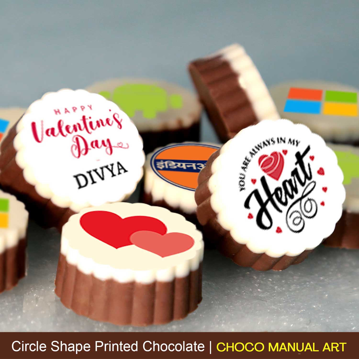  Personalised name Printed Chocolate Box 