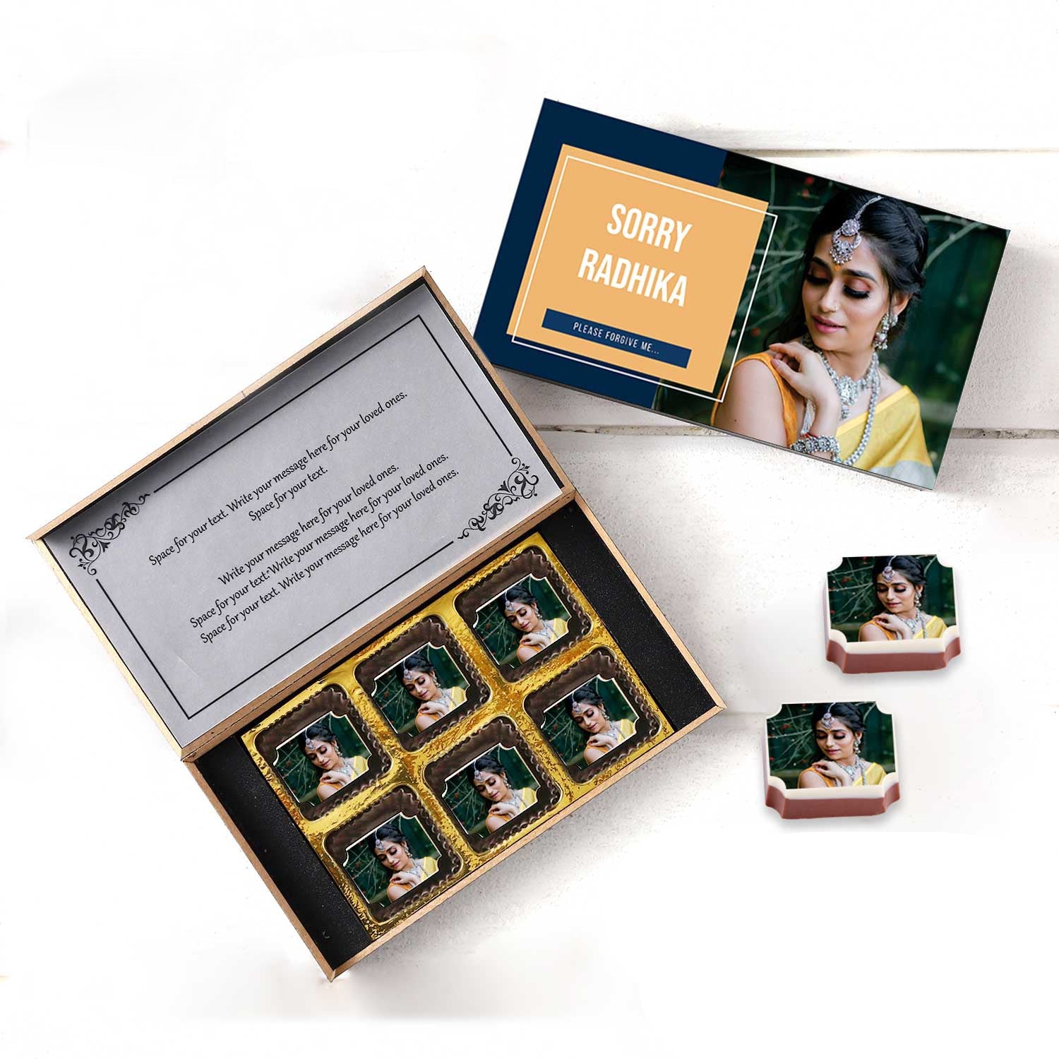 Buy I am Sorry Chocolate Online In India - Choco ManualART