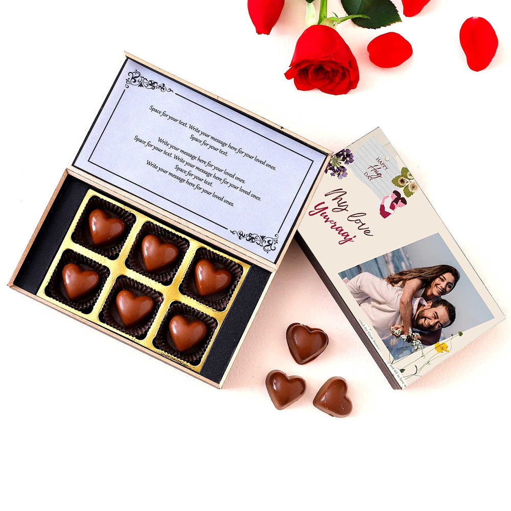 Hug Day Unique Chocolate gift I Buy at Choco ManualART