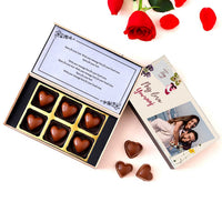 Hug Day Unique Chocolate gift I Buy at Choco ManualART
