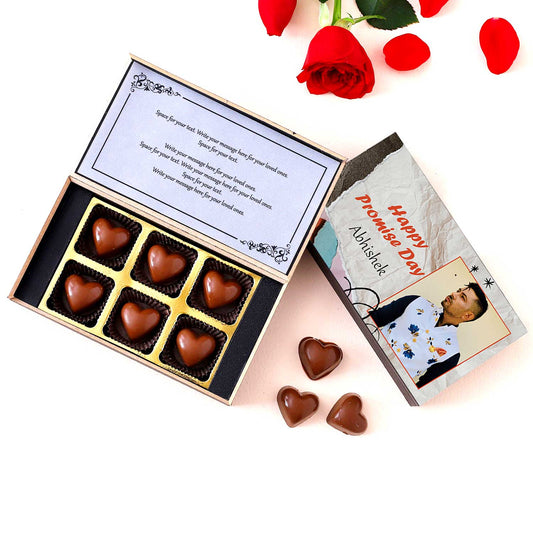 Best Promise Day image/name printed gift for friend