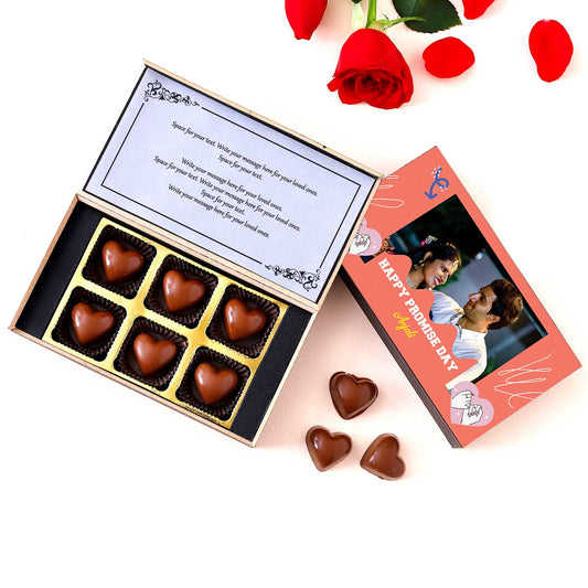 Luxury Unique Promise Day Chocolate gift