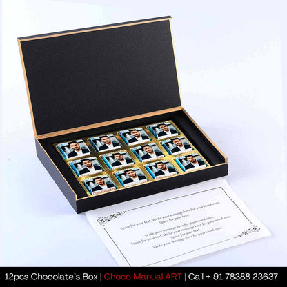 Customised Chocolate gift for Employee Birthday | Choco ManualART