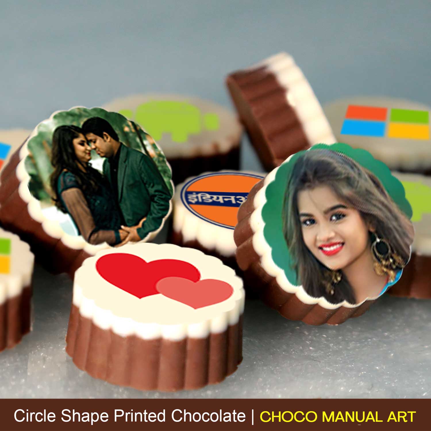 Send Hug Day Premium Personalised chocolate gift