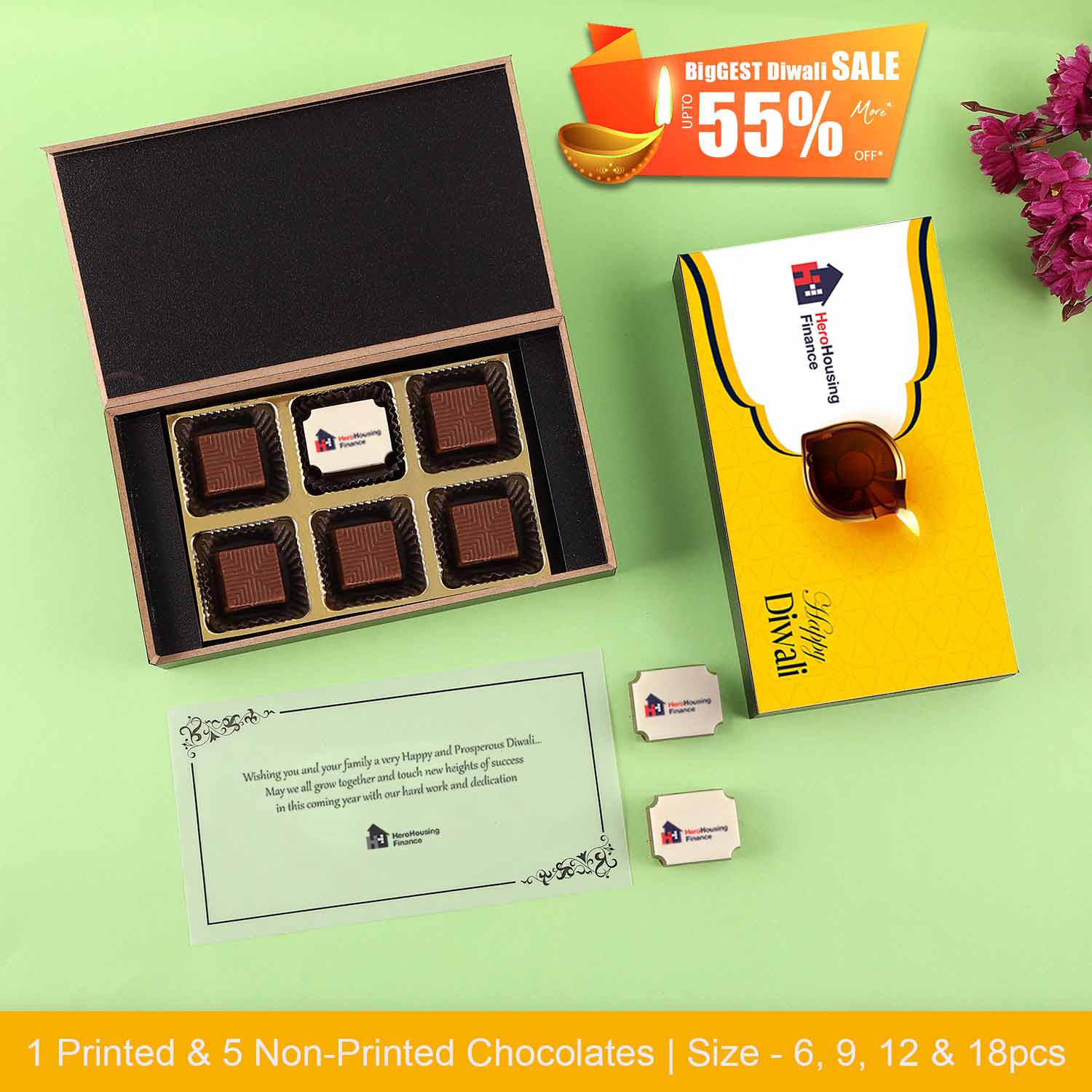 chocolate logo design free, personalised chocolate gift box, chocolate logo maker, logo of chocolate company, Corporate gift for clients, Diwali Occasion