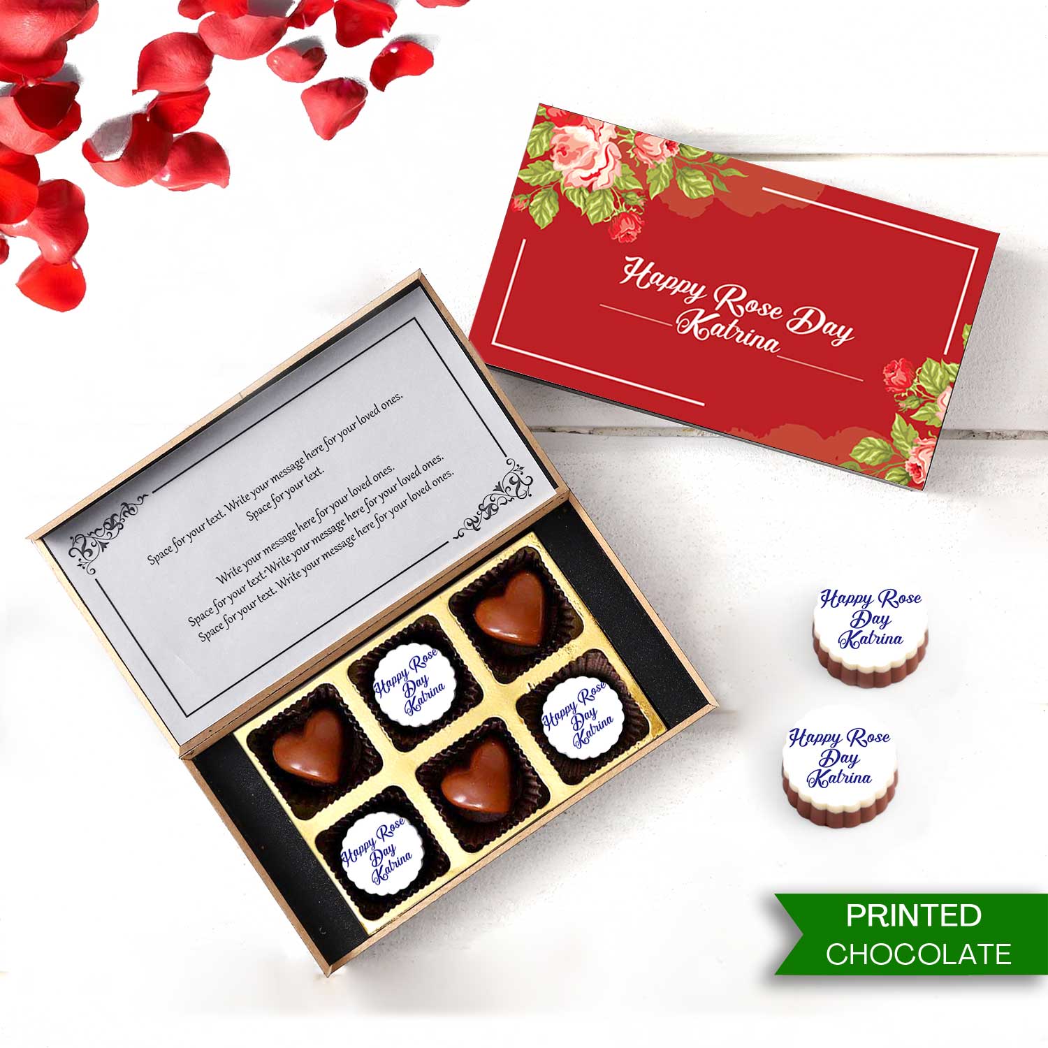 Buy online Rose Day Gift I Buy at Choco ManualART