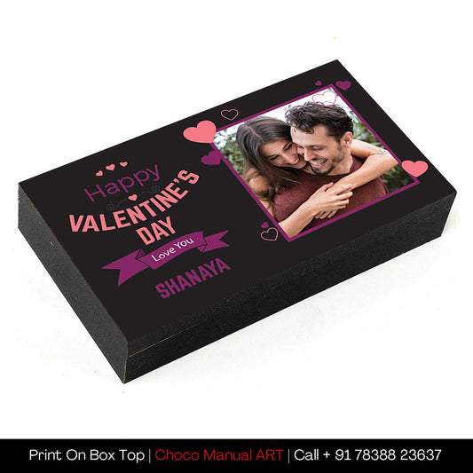 Valentine's Day Personalised Chocolate Gift Box 