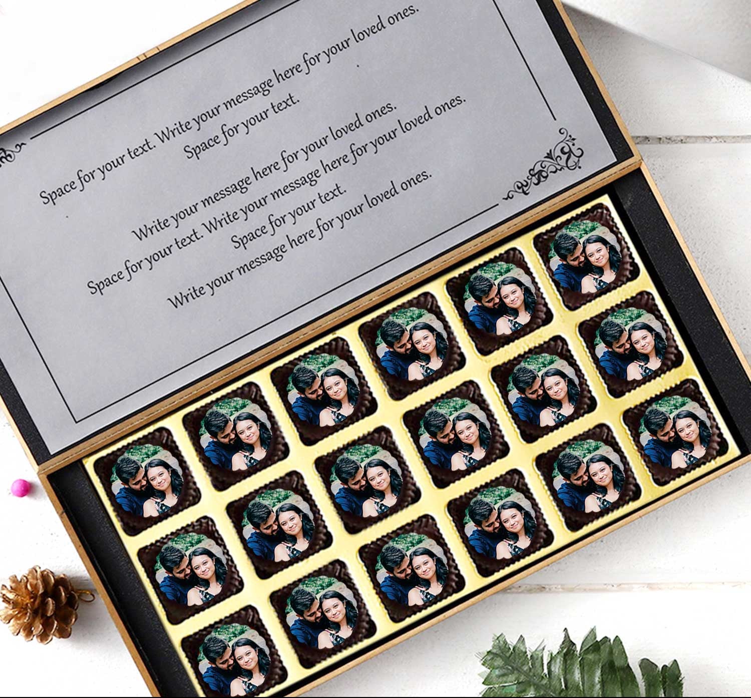 Make your anniversary happiest with customised chocolates