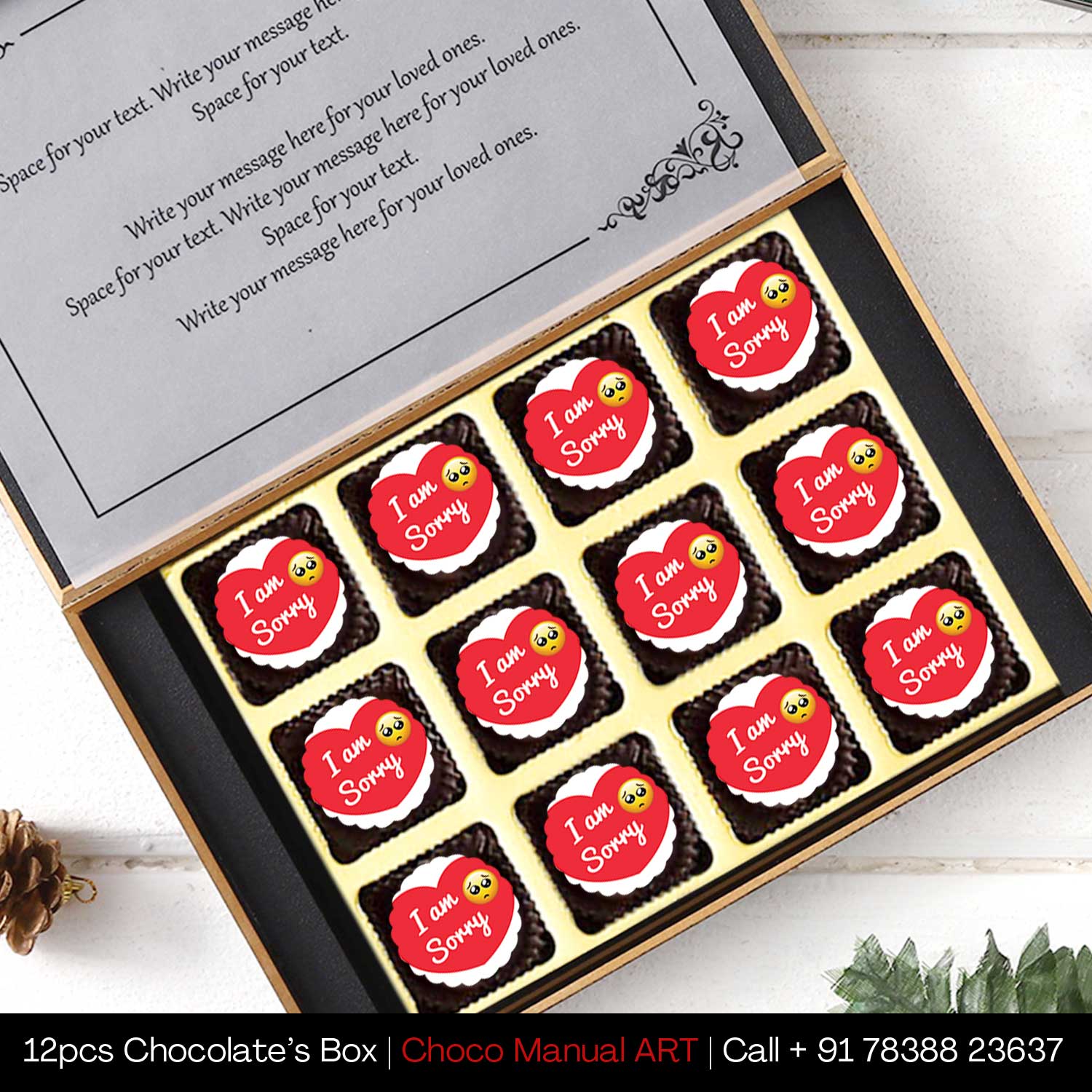 Sorry Chocolate Gifts - Choco ManualART