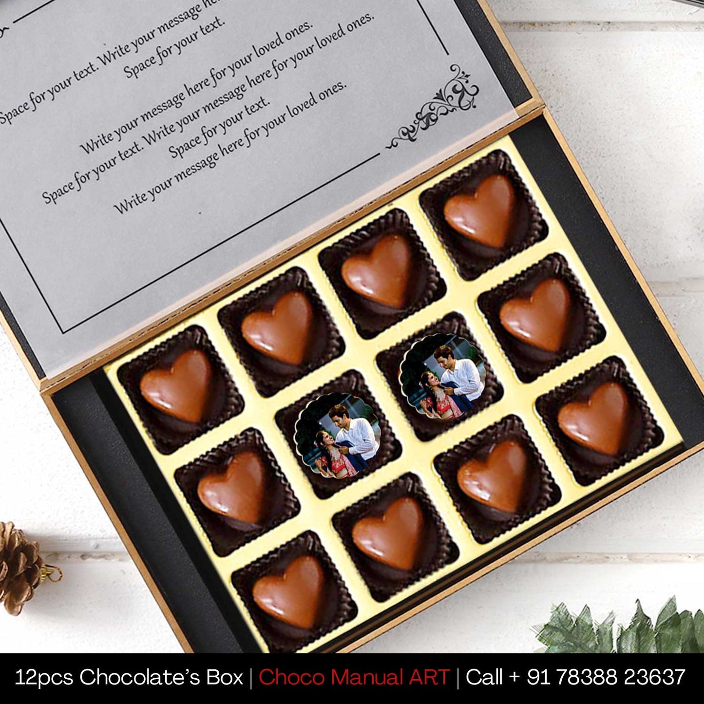 Promise Day Chocolate gift heart 