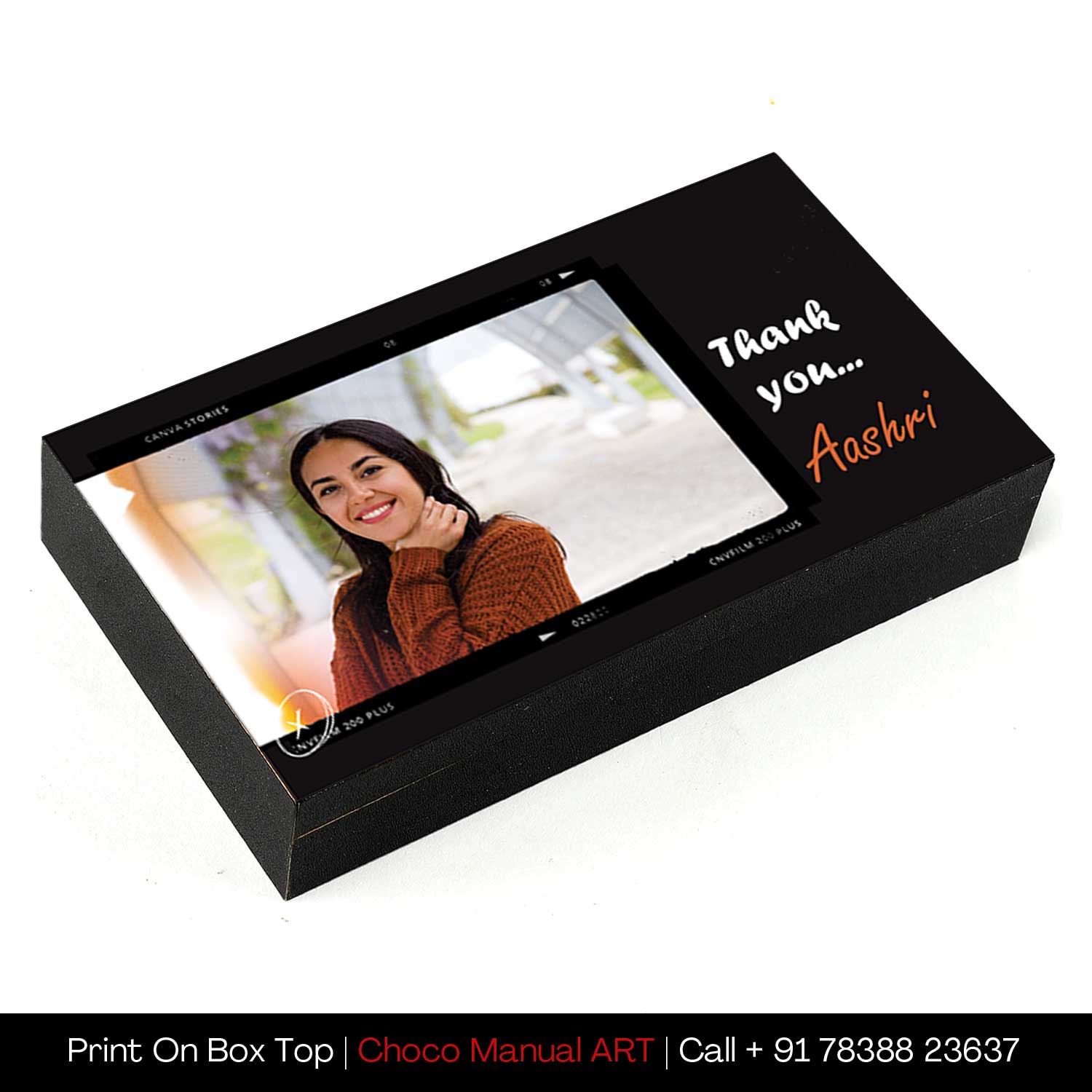 Send/Buy Personalised Messages Chocolate For Thank You