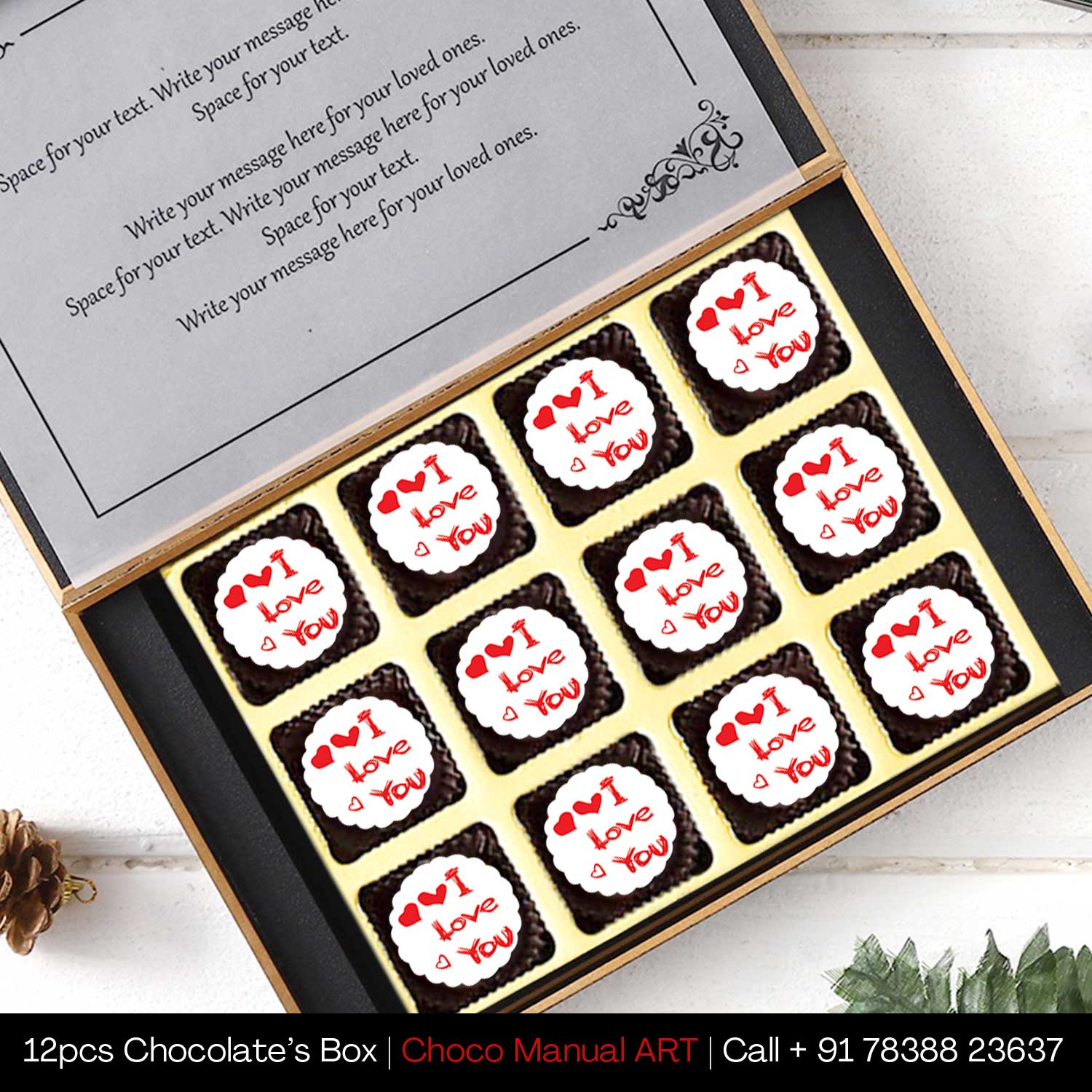 Premium Customised Chocolate Gifts for Sorry - Choco ManualART