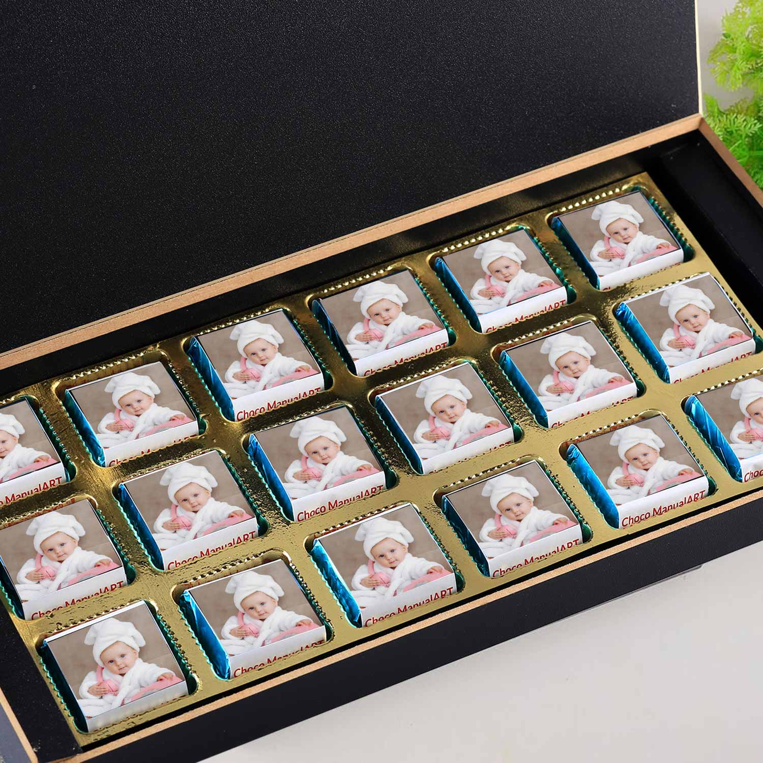 Send them warm wishes for the birthday. Your message will be printed on butter paper and placed inside the gift box