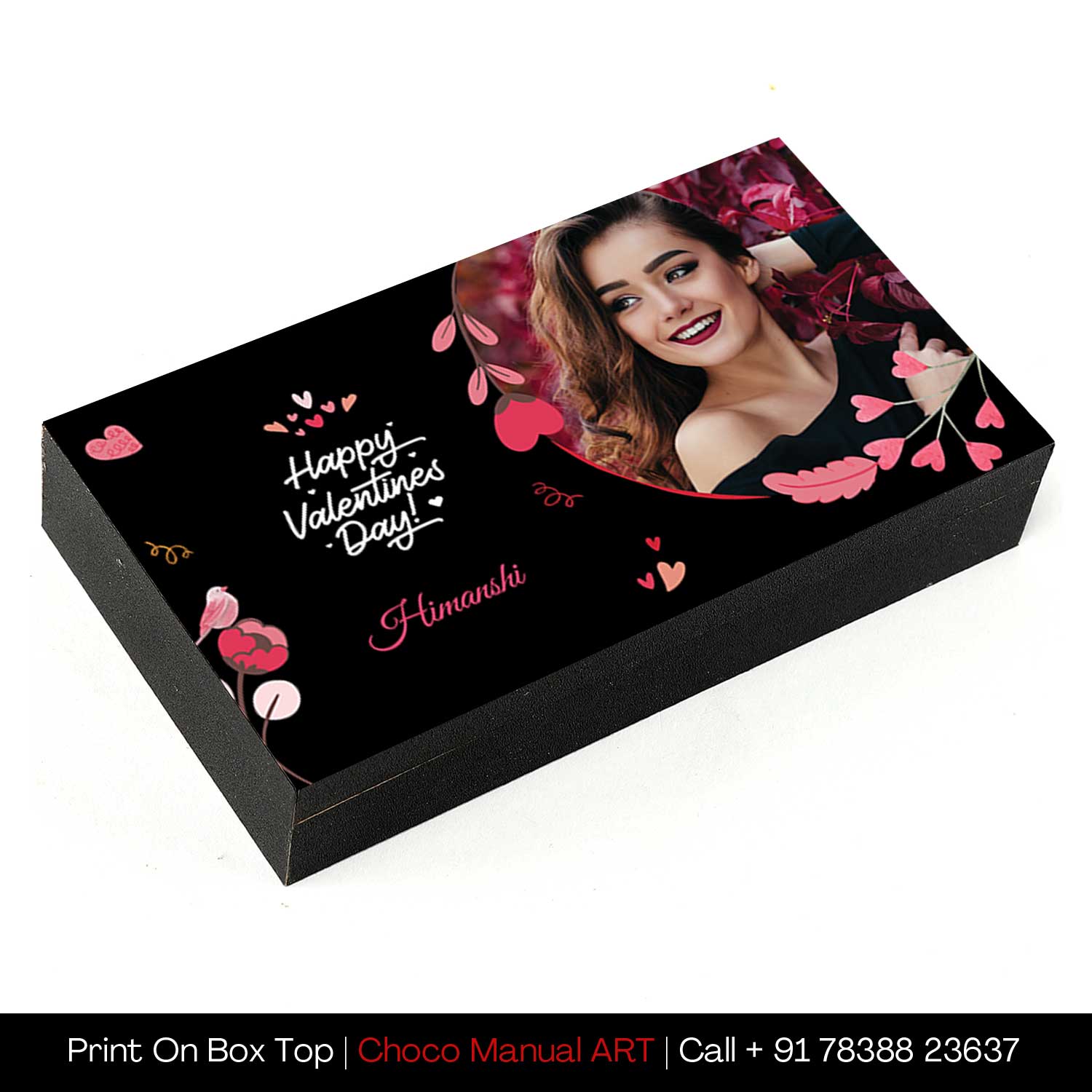 Happy Valentine's Day Personalised Chocolate Box
