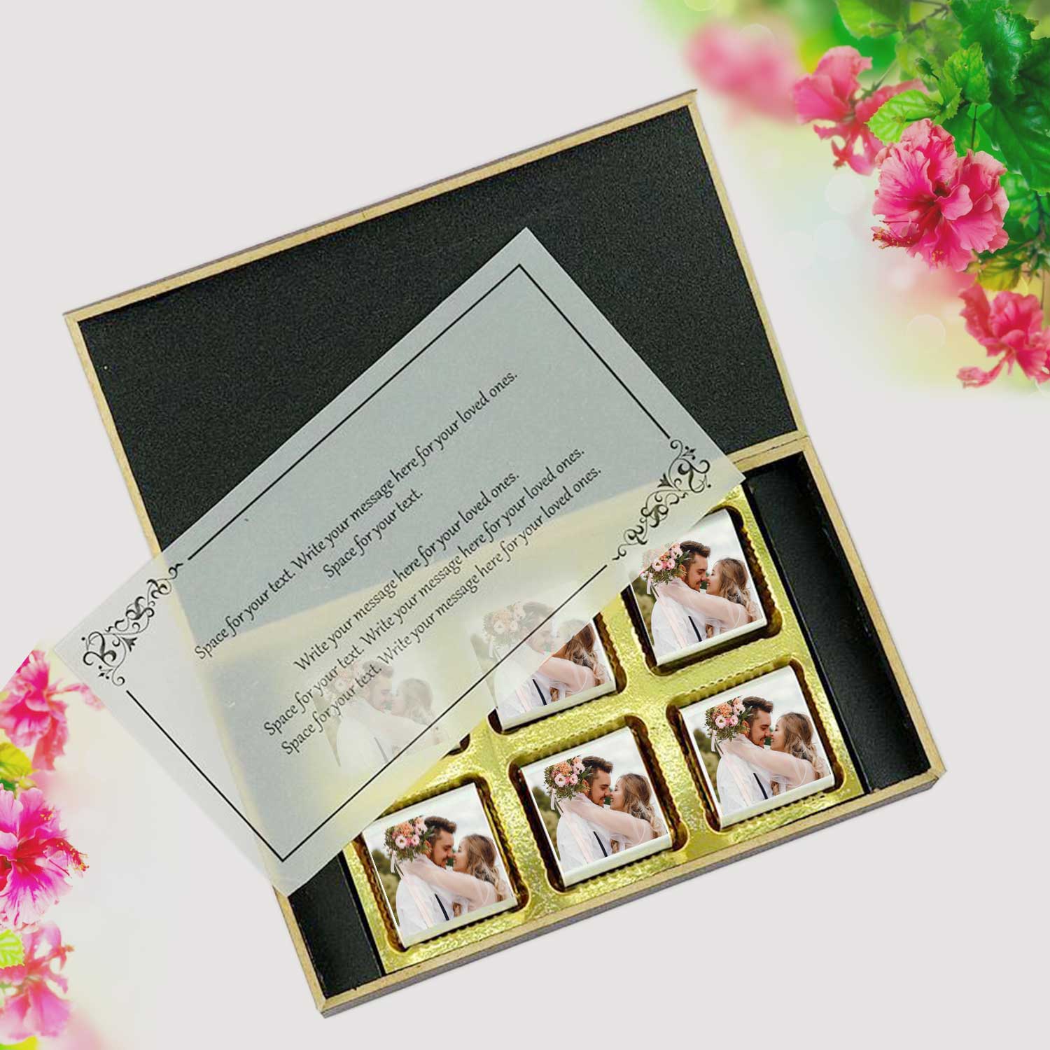 Everyone loves chocolates! Chocolates are perhaps the most widely accepted gift. Surprise them with the name printed on chocolates